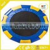 New Round Water Air Bouncer With Spring Structure Inflatable Water Trampoline for Sale thumbnail-5