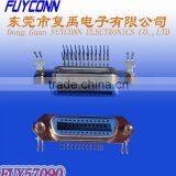 Micro Ribbon PCB Female Connectors With Spring Approvaled ULE346172