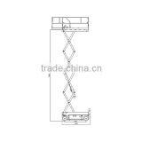 8M Mobile Hydraulic Scissor Lift,self-propelled Rough Terrain Scissor Lift,aluminum Hydraulic Scissor Lift for Sale thumbnail-3