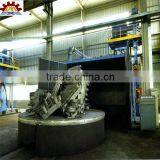 Very Good Standard Rotary Trolley Table Shot Blasting Machine/Turntable Sandblaster CE, ISO9001 Certified thumbnail-4