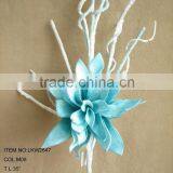 High Quality Artificial Faux Single Head Flowers With Realistic-looking Twigs Popular Corner Decorative Flowers thumbnail-2