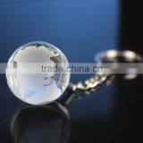 Glass Earth Ball Keyring Crystal Globe Keychain Quality Choice thumbnail-4