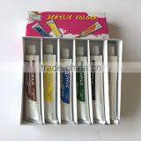 6 Color 60 ml Acrylic Color