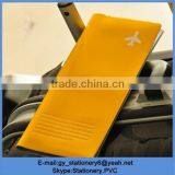 Hot Sale Plastic Pvc Travel Airline Ticket Holder,Pvc Travel Ticket Wallet Cover Quality Choice thumbnail-2