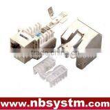 STP Cat.5e Keystone Jack 90 Degree,dual IDC Type