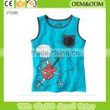 2015 New Boys Skull T-shirt100% Cotton T-shirt Skull t -shirt Child T-shirt Kids T-shirt thumbnail-1