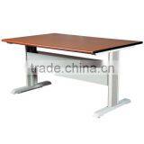 Factory Wholesale School Furniture Library Reading Room Long Reading Desk Wooden Reading Table