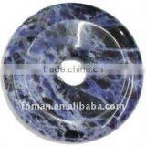 50mm Round Sodalite Semi Precious Pendant Wholesale thumbnail-1