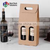 Natural Corrugated Paper Wine Bag thumbnail-3