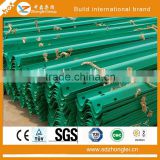 Highway Used Road Safety Guardrail Price Per Meter with Blue and Green Color