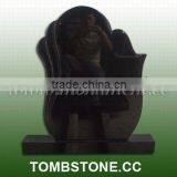 Shanxi Black Granite Tombstone
