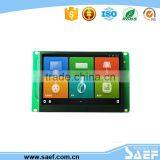 High Contrast 3.5 Inch Tft Industrial Display With RS232 / TTL UART Interface & USB Port thumbnail-1