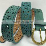 Women's Burned Perforated Jeans Garment Belt for Trousers thumbnail-5