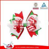 Christmas Decoration Use 3 Inch Hair Bows no Clip thumbnail-5