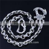 Fashion Jewelry Set Necklace for Men Silver Price Dubai Gold Jewelry Set thumbnail-6