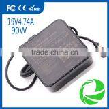90W for ASUS 19V 4.74A 5.5*2.5mm Laptop AC Adapter Ac/dc Power Adapter