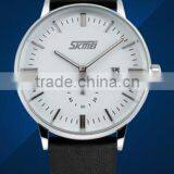 Fashion Man Quartz Leather Japan Movt Skmei Watch