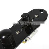 Wired Loaded Control Plate Harness Switch Knobs for Guitar Black thumbnail-2