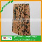 Bespoke Design Kraft Paper Bags Recycled Natural Kraft Shopping Grocery Bags thumbnail-2