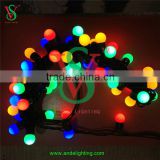 High quality IP 65 waterproof RGB chain led string ball light for party and wedding decoration