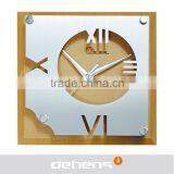 DEHENG Creative Metal Number Wooden Clock thumbnail-3