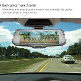 Hot Selling 7.3 Inch Car Rearview Mirror Monitor Full Screen Display With Mirror Link IOS9 and Android Phone thumbnail-3