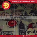 High visibility reflective fabric textile