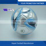Soccer Ball , Custom Sliver Metallic PVC Leather Soccer Ball Football thumbnail-1