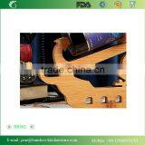 Bamboo Wine Rack Wine Holder Single Bottle Holder Pirate Ship thumbnail-3