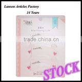 Lanson articles factory cheap wholesale eyebrow template plastic eyebrow shaper for makeup