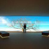 Free Big RGB LED Screen Fashion Curve Indoor Led Sign P1.8 Board Box Advertising 3D LED Screen