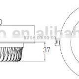 High Quantity Bright 20w Led Celling Lamp ac 110v 220v Recessed Led Downlight thumbnail-4