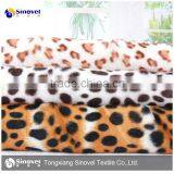 Transfer Printing Velvet Fabric/100% Polyester Animal Skin Pattern Velboa thumbnail-2