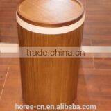 Top Quality Manmade Foldable Round Bamboo Storage Laundry Basket