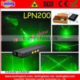 200mW Green Handheld Rechargable Laserpen for Laserman Show
