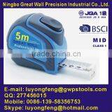 Auto Stop Steel Tape Measure With 2 Color Blade and 2 Side Printing