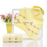 Small Flowers Pattern Female Cotton Towel thumbnail-3