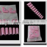 G2-001 500pcs colorful nail tips ,fake nail tips ,nail art tips ,french nail tips