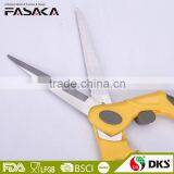 SS130110Y -2016 New Style and Design 8" Stainless Steel Tailor Scissors With Colorful Plastich Handle thumbnail-4