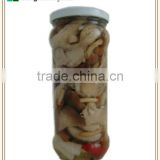 580ml marinated Mixed mushroom in glass jar