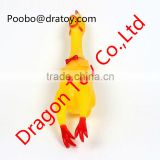 Promotional toys Squeeze Shrilling Screaming Chicken