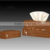 Unbleached Natural Material Box Facial Tissue