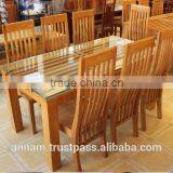 Dining Table Set From Laos Solid Wood thumbnail-5