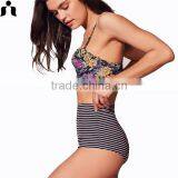 Fast Delivery Xxx High Waist Bikini Girls Swimwear Photos Sexy thumbnail-2