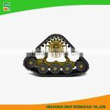2 Ton Rubber Track Chassis for Small Size Crawler Machine thumbnail-4