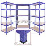 5 Tier Boltless Blue Garage Storage 1500H Shelving Steel Racking thumbnail-2