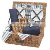 Willow Picnic Basket With Small Boxes thumbnail-1