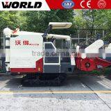 Full Feeding WORLD Brand 88HP 4LZ-4.0E Mini Rice Combine Harvester Price thumbnail-5