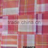 Madras Check Patchwork Handmade Pure Fabrics For Blazer thumbnail-1