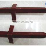 Red Painted Angle Metal Posts thumbnail-1